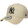 New Era Cappellino Snapback E-Frame - SIDEPATCH New York Yankees - Taglia unica Beige