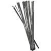 SkyjOy Raggi Bicicletta Raggi a Triplo Spessore for Raggi di Bicicletta J-Bend Straight Pull 14G Gauge 2.0 for MTB Road Bike Acciaio Inossidabile Nero(J-Bend 28PCS)