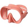 Chewtoyo Maschera subacquea per giovani nuotatori con telaio grande e copertura per il naso, maschera anti-appannamento per giovani nuotatori, maschera subacquea in silicone con cinghia regolabile, visione ad