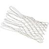 Housoutil Rete da Basket in Nylon Resistente 2 Unitá Maglia Spessa per Canestri Standard 12 Fori, Adatta a Campi Pubblici e Uso Sportivo
