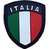 ALGI Scudetto Italia Blu Navy in Gomma