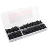 Omquot Protezione per Corde da Badminton, Universale, in Nylon, Resistente, con Passacavo, per Riparare la Racchetta, 1 Scatola