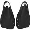 Mimdixy 2 Pezzi Pinne da Snorkeling, Fibbie Regolabili Pinne da Nuoto con Tacco Aperto, Pinne da Immersione Attrezzatura da Snorkeling per Adulti per Snorkeling Immersioni Uomini Adulti
