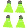 YATJBZSA Volani - Volani da Badminton stabili con,Badminton Elastico per campi Interni all'aperto, Cortili, Serate di Giochi in Famiglia, Badminton Luminoso