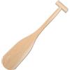 CHILDWEET Pagaia in Legno Comoda con Impugnatura a T, Decorazione per Casa e Fai-da-Te, Adatta a Vari Tipi di Barche, Design Khaki Elegante