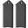 GATHINESS Raschietto per Cera da Tavola da Surf in Plastico Nero Design Effetto Carbonio, Resistente ai Danni e Compatibile, Accessorio per Manutenzione Tavole da Surf