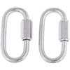 MUXZSIZ Fibbia per, Clip per Snorkeling, moschettone, Catena, connettore per Corda, Clip per Immersioni subacquee, Accessorio per Attrezzatura Portatile ad