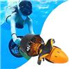Generic Monopattino subacqueo portatile - Booster per nuoto a doppio motore, sport acquatici per piscina, snorkeling, immersioni subacquee e avventure oceaniche