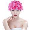 PRETYZOOM Cuffia da Nuoto Donna Fiore 3d in Nylon Traspirante, Elastica e Facile da Indossare, per Atmosfera Estiva in Spiaggia e Piscina