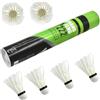 Generico Shuttlecocks - Pack, Fast Response Shuttle Set, Badminton