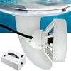 Generic Propulsore elettrico a pinna SUP, kit motorizzato a 5 velocità con propulsione a getto silenzioso, durata 60 minuti, montaggio senza attrezzi per paddleboard, tavola da surf, kayak