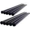 ZYIHNIRB 10 Tubi Porta Mazze da Golf, Regalo per Golfisti, Portatili, Leggeri, Lunghezza 86,5 Cm, Neri