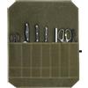 kaiyaya Borsa Coltelli Chef, Borsa per Coltelli 56.5 X 45.5 cm borsa Porta Coltelli da Chef Arrotolabile in Tela Cerata con 7 Scomparti Coltelli e Cucchiai Contenitore, per Campeggio Pesca Caccia