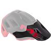 MET Visiera P/Casco Roam, Sport, Nero/Rosso (Multicolore), L