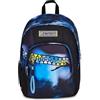 Seven Zaino Scuola Dual Detach BLU FUSION, Nero, 32 L, Doppio Scomparto, Multifunzione, Zaino Staccabile, Tasca con organizer, Scomparto porta pc, Scuola media e superiore, Bambino, Ragazzo