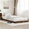 RCODSSK Struttura per letto minimalista 75 x 190 cm, in legno come rete a doghe e telaio futon per letto loft e telaio per letto a pavimento in bianco