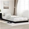 RCODSSK Struttura per letto minimalista 75 x 190 cm, in legno come rete a doghe e telaio futon per letto loft e telaio per letto a pavimento in bianco
