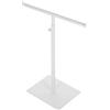 TOMETURE Espositore Regolabile per Borse e Organizer da Terra in Acciaio Inox Resistente Ganci Lisci per Negozio e Uso Domestico, Portaborse Multifunzionale Salvaspazio, Supporto