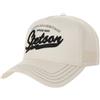 Stetson Cappellino American Heritage Kids Bambini/Donna/Uomo - da Bambino Berretto Baseball Trucker cap Snapback, con Visiera, Visiera Primavera/Estate - Taglia Unica Bianco Crema
