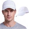ZXTGBQ Ad Asciugatura Rapida Traspirante Outdoor Berretto Corsa, Cappellino Baseball Uomo, Cappelli con Parasole, Berretto da Tennis da Golf Visor Sportive Cappello, Cappello Uomo Estivo, Trucker cap