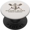 North Carolina Naval Design Isola di Ocracoke Carolina del Nord Navale - Ocracoke Island NC PopSockets PopGrip Adesivo