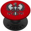 Regali con la bandiera della Polonia & C Stemma della Polonia: bandiera polacca PopSockets PopGrip Adesivo