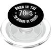 Collezione Nostalgia Anni Settanta Class Born In The 70's The Decade Of Legends Vintage Retro PopSockets PopGrip per MagSafe