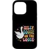 Funny Silly Goose Custodia per iPhone 14 Pro Max Oca stupida sul sciolto