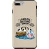 Back To School Outfit Axolotl Pun Teache Custodia per iPhone 7 Plus/8 Plus Divertente I Axolotl Domande Kinder Pun Classe Gabbiano Urlo