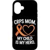 Cprs Warrior Gifts for Women and Men Custodia per iPhone 16 Cprs Awareness Month Orange Novembre Cprs