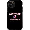 Cambridge MA Souvenirs & Gifts by DV8sTe Custodia per iPhone 11 Pro Cambridge Massachusetts (Massachusetts)