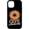 Cprs Warrior Gifts for Women and Men Custodia per iPhone 12/12 Pro Cprs Awareness Month Orange Novembre Cprs