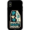 Jimbeels Custodia per iPhone X/XS Route Reset Hour Boulder Palestra