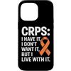 Cprs Warrior Gifts for Women and Men Custodia per iPhone 14 Pro Max Cprs Awareness Month Orange Novembre Cprs