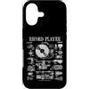 Grandio Design Vintage Patent Drawing Gi Custodia per iPhone 17 Giradischi in vinile vintage brevetto DJ giradischi fonografo