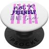 Introvert Vibes Co Non amichevole Non toccare l'umorismo introverso PopSockets PopGrip Adesivo