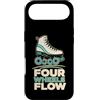 Jimbeels Custodia per iPhone Air Four Wheels Flow Pattini Quad