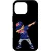 Kiwi Dab Vibes Custodia per iPhone 16 Pro Nuova Zelanda Bandiera Dab Dance Kid Cartoon