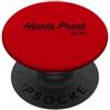 Empire State NY Co Script retrò del quartiere di New York di Hunts Point Bronx NY PopSockets PopGrip Adesivo