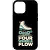 Jimbeels Custodia per iPhone 12 Pro Max Four Wheels Flow Pattini Quad