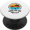 MAGDesigns Ltd. - Summer 2026 Tops Una passeggiata sulla spiaggia fa bene all'estate del sole dell'anima PopSockets PopGrip Adesivo