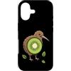 kiwi bird fruit slice witty illustration Custodia per iPhone 17 Kiwi Uccello Frutta Nuova Zelanda Fauna Selvatica N