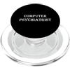 Tech Laptop Computer Repair Funny Appare Computer Psichiatra Divertente Supporto Tecnico Riparazione Del Computer Portatile Geek PopSockets PopGrip per MagSafe