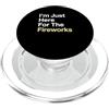 Fourth Of July Fireworks Patriot qui per il giorno dell'indipendenza dei fuochi d'artific PopSockets PopGrip per MagSafe