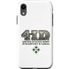 MEDALS OF AMERICA EST. 1976 Custodia per iPhone XR US ARMY 4° ID