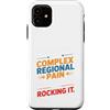 Cprs Warrior Gifts for Women and Men Custodia per iPhone 11 Cprs Awareness Month Orange Novembre Cprs
