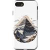 Mountain Climbing Climber Gifts Custodia per iPhone SE (2020) / 7/8 Mount Everest Mountaineering Climber Summit Alpine