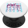 Delightful Expressions Co. Deliziosa affermazione di autostima fiduciosa PopSockets PopGrip Adesivo