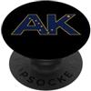 America's Last Frontier Alaska AK Alaska Bandiera dello Stato Big Dipper Ursa Maggiore Stella Nord PopSockets PopGrip Adesivo