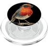 Robin Bird Outfit Simpatico pettirosso per gli amanti delle ali e degli uccelli PopSockets PopGrip per MagSafe
